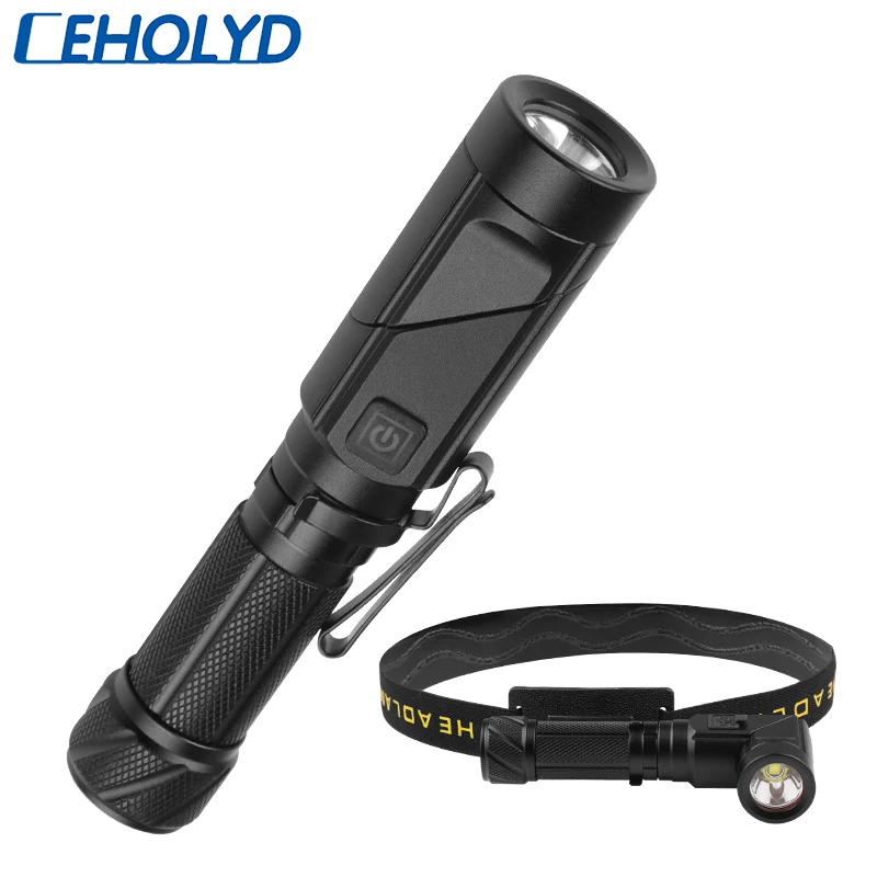 2 in 1 The Brightest Led Flashlight USB Rechargeable Super Bright Headlight Torch High Quality Aluminum Waterproof Lantern 10W 
2 in 1 The Brightest Led Flashlight USB Rechargeable Super Bright Headlight Torch High Quality Aluminum Waterproof Lantern 10W