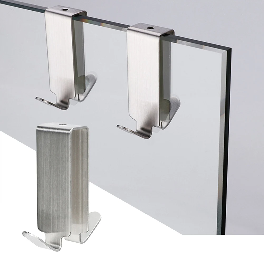 Bathroom Shower Door Hook Stainless Steel Over Glass Door Shower Towel Rack Bathrobe Hanger Holder Punch Free Wall Hooks
Bathroom Shower Door Hook Stainless Steel Over Glass Door Shower Towel Rack Bathrobe Hanger Holder Punch Free Wall Hooks