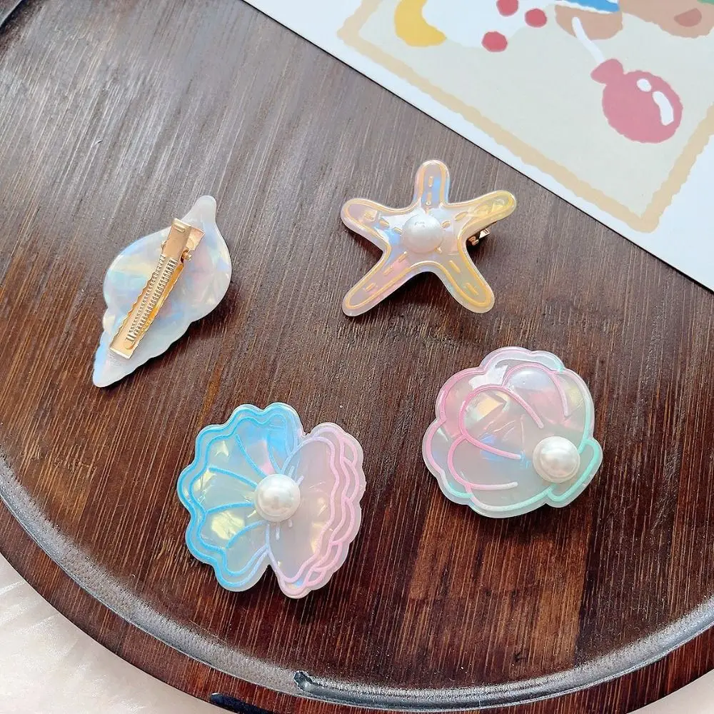 Pearl Shell Starfish Hair Clip Cute Korean Style Colorful Duckbill Clip Bohemia Beach
Pearl Shell Starfish Hair Clip Cute Korean Style Colorful Duckbill Clip Bohemia Beach