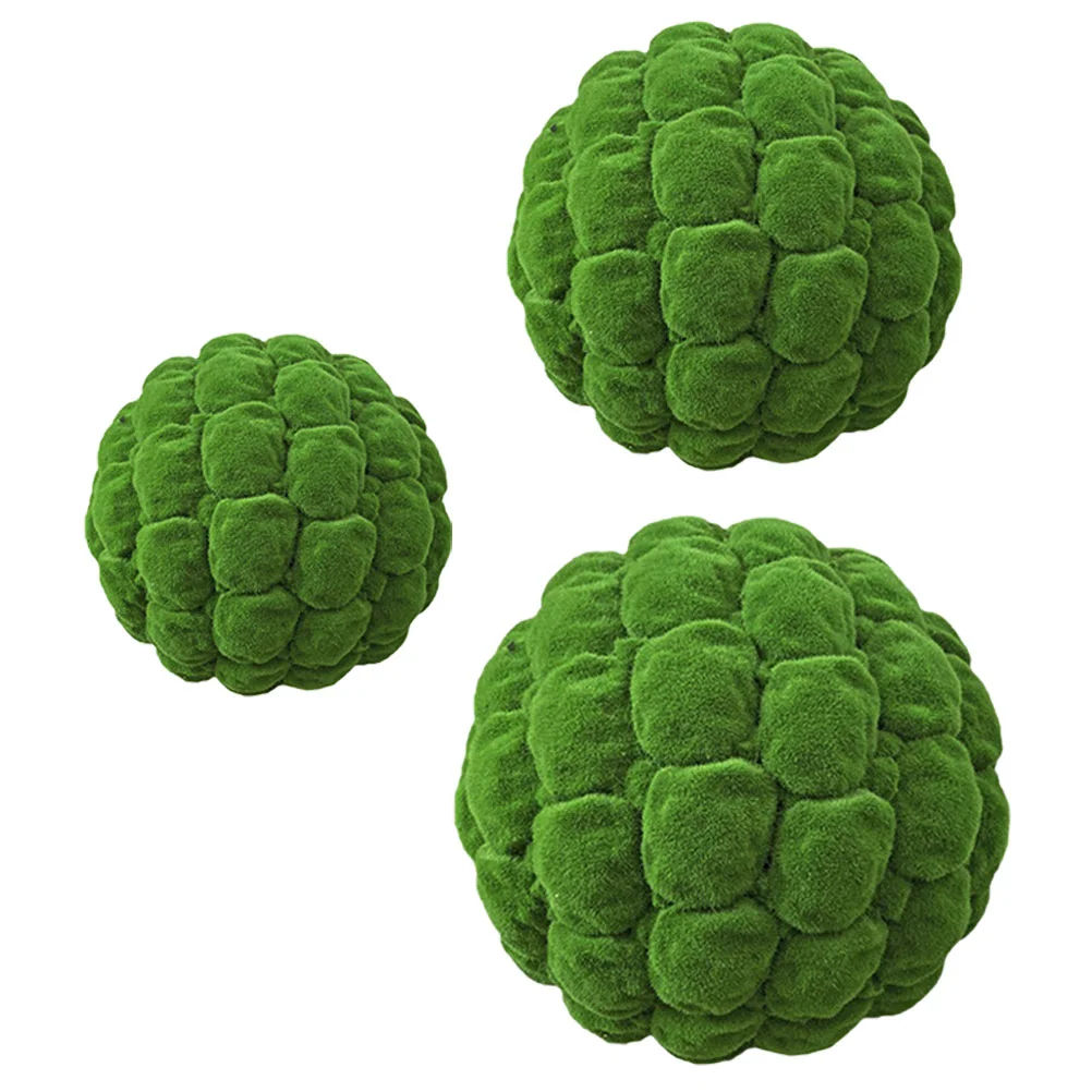 3 Pcs Grass Balls Decor Moss Bowl Centerpiece Artificial for Plants Green Plastic Greenery Faux
3 Pcs Grass Balls Decor Moss Bowl Centerpiece Artificial for Plants Green Plastic Greenery Faux
