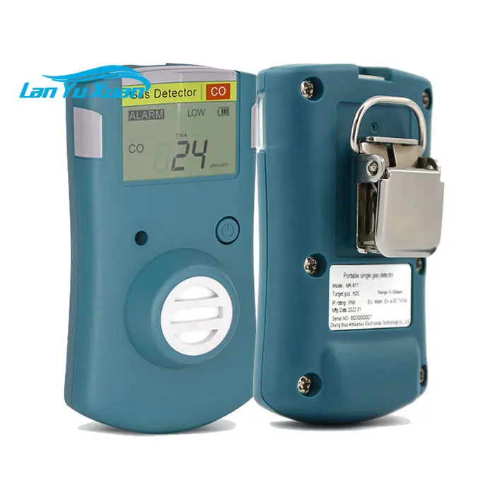 Small handheld IP68 grade industrial portable single gas H2S hydrogen sulfide gas detector
Small handheld IP68 grade industrial portable single gas H2S hydrogen sulfide gas detector