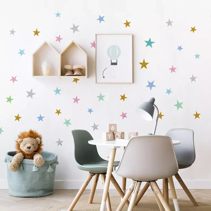 Nursery Bedroom Stars Wall Sticker For Kids Room Home Decoration Children Wall Decals Art Kids Wall Stickers Wallpaper
Nursery Bedroom Stars Wall Sticker For Kids Room Home Decoration Children Wall Decals Art Kids Wall Stickers Wallpaper