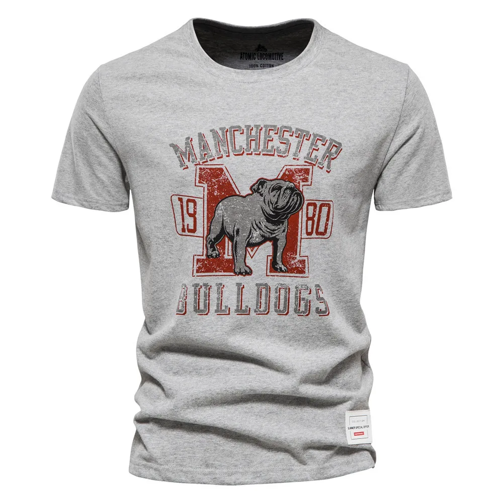 2022 Summer Tee Shirt Men Casual Streetwear Letter Printed Men's Round Neck Short Sleeve T-Shirt Good Quality Cotton Tops Tees
2022 Summer Tee Shirt Men Casual Streetwear Letter Printed Men's Round Neck Short Sleeve T-Shirt Good Quality Cotton Tops Tees