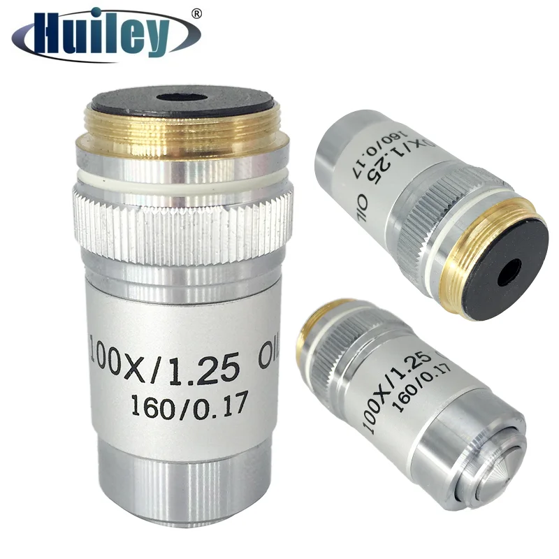 100x Achromatic Objective Biological Microscope Objective Optical Lens Tube Length 160 mm Conjugate Distance 195 mm
100x Achromatic Objective Biological Microscope Objective Optical Lens Tube Length 160 mm Conjugate Distance 195 mm