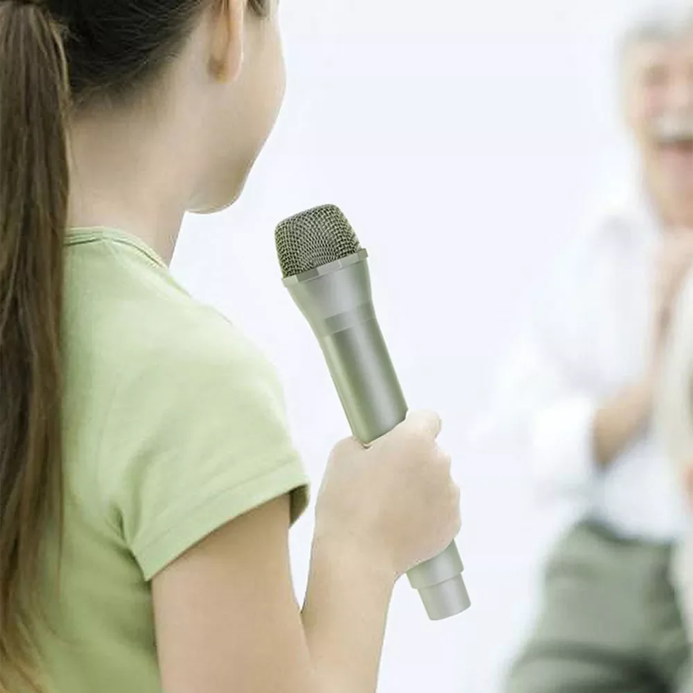 New in microphone Simulation Mic Model Media Interview Props microphone toy Educational for kids photography performance mic
New in microphone Simulation Mic Model Media Interview Props microphone toy Educational for kids photography performance mic