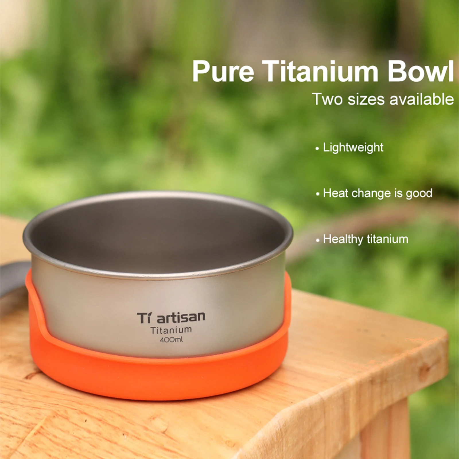 Titanium Bowls Camping Bowl With Insulation Pad Outdoor Food Container Picnic Tableware Water Cup Pots Bowls Hiking Cookware
Titanium Bowls Camping Bowl With Insulation Pad Outdoor Food Container Picnic Tableware Water Cup Pots Bowls Hiking Cookware