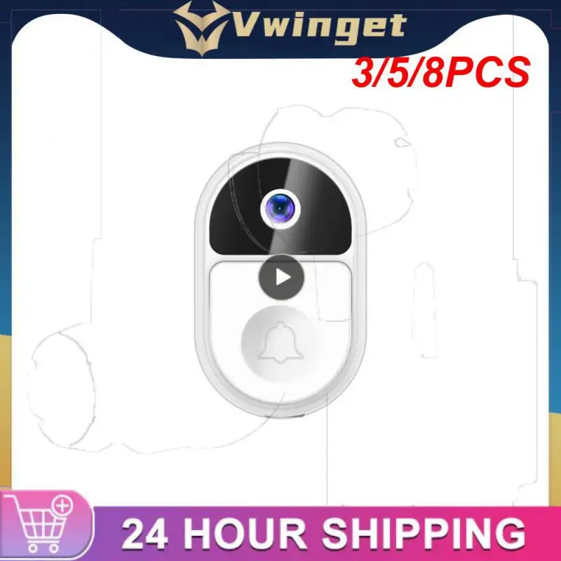 3/5/8PCS 1000mha Smart Doorbell Real-time Video Call Long Battery Life Wireless Door Bell Ir Night Smart Home
3/5/8PCS 1000mha Smart Doorbell Real-time Video Call Long Battery Life Wireless Door Bell Ir Night Smart Home