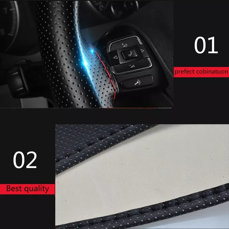Steering Wheel Braid Cover For Ford Focus 2 3 Fiesta Mondeo Kuga C4 C5 C3 Octavia 2 A7 Rapid Auto Accessories
Steering Wheel Braid Cover For Ford Focus 2 3 Fiesta Mondeo Kuga C4 C5 C3 Octavia 2 A7 Rapid Auto Accessories