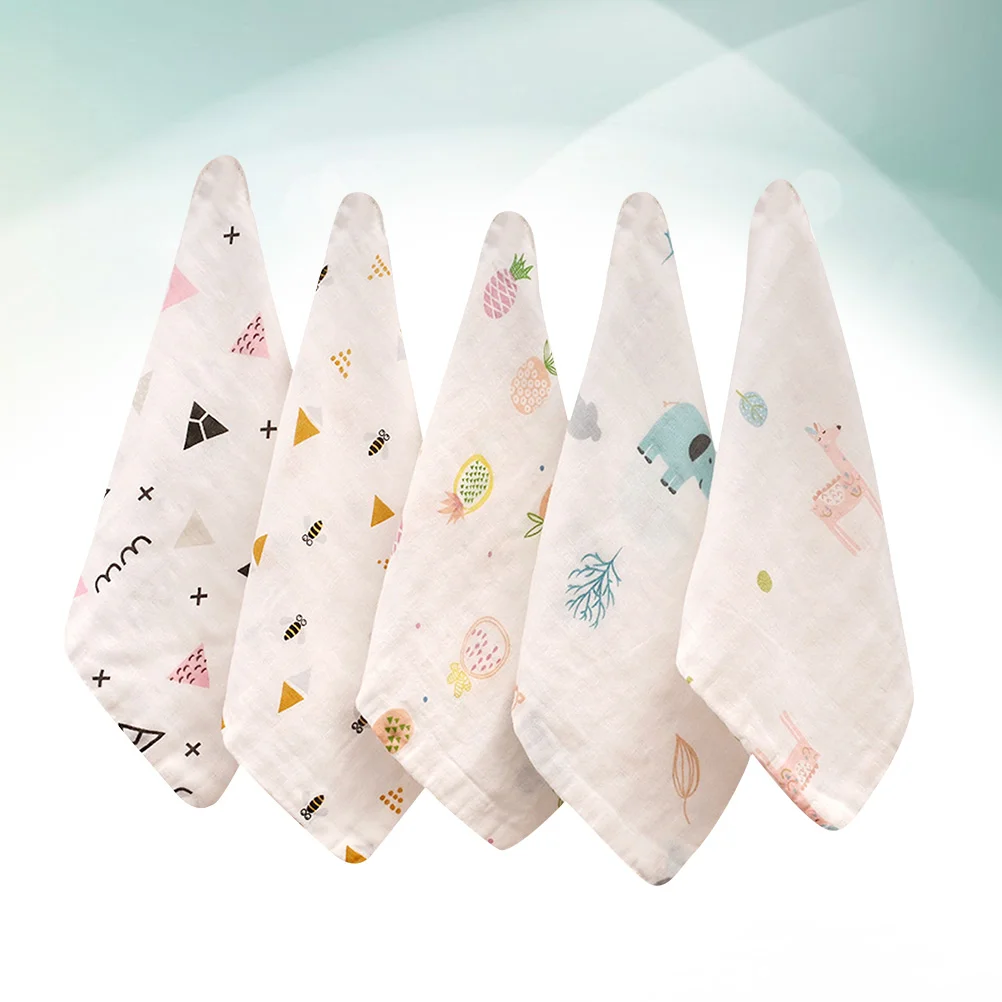 5 Pcs Towel Kids Infant Drool Baby Bathing Handkerchief Square Printing Feeding
5 Pcs Towel Kids Infant Drool Baby Bathing Handkerchief Square Printing Feeding