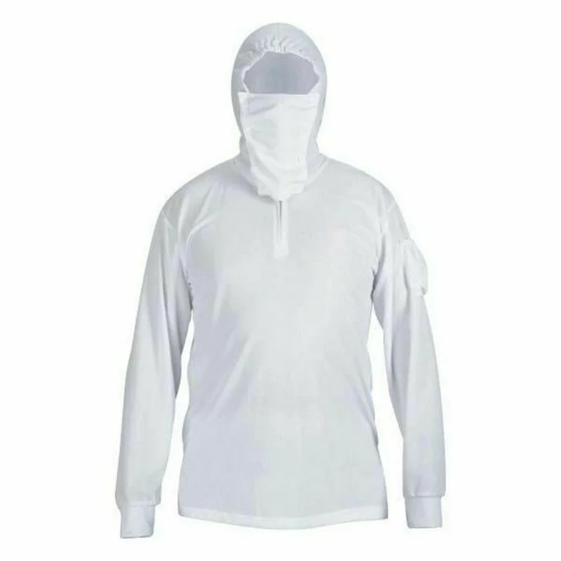 Newest Men's Fishing Clothing Hoodies With Zipper And Mask Long Sleeve Fishing Jerseys Quick Drying Sun Protection Fishing Shirt
Newest Men's Fishing Clothing Hoodies With Zipper And Mask Long Sleeve Fishing Jerseys Quick Drying Sun Protection Fishing Shirt