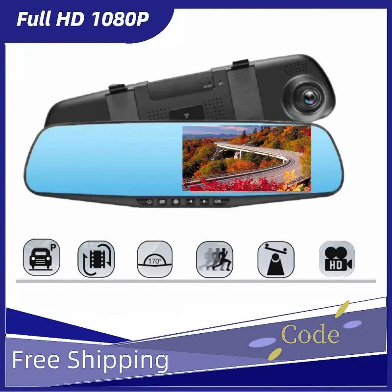 Full 1080P Car Dash Camera Car DVR Mirror Digital Driving Video Recorder Dash Cam Night Vision G-sensor Car Accessories
Full 1080P Car Dash Camera Car DVR Mirror Digital Driving Video Recorder Dash Cam Night Vision G-sensor Car Accessories