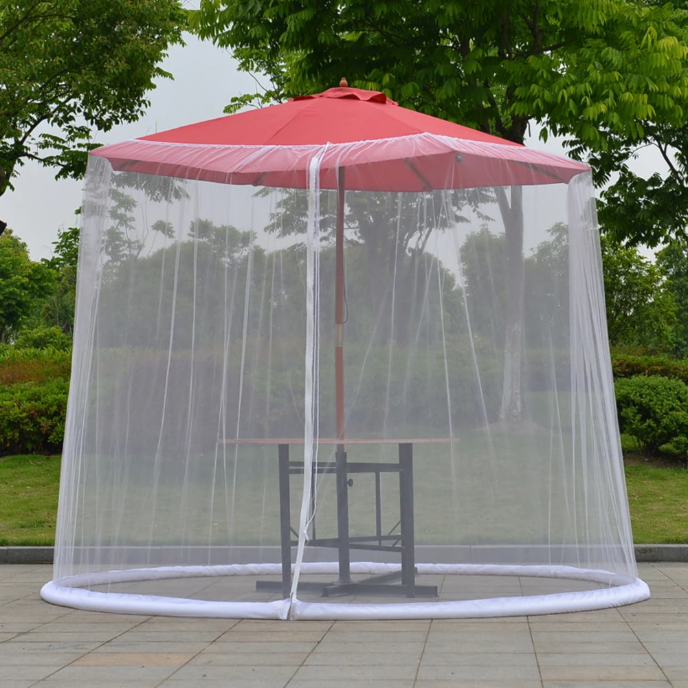 Umbrella Cover Mosquito Net See Through Outdoor Anti Insect Sun Protection Afternoon Tea Mesh Table Polyester Zipper Closure
Umbrella Cover Mosquito Net See Through Outdoor Anti Insect Sun Protection Afternoon Tea Mesh Table Polyester Zipper Closure