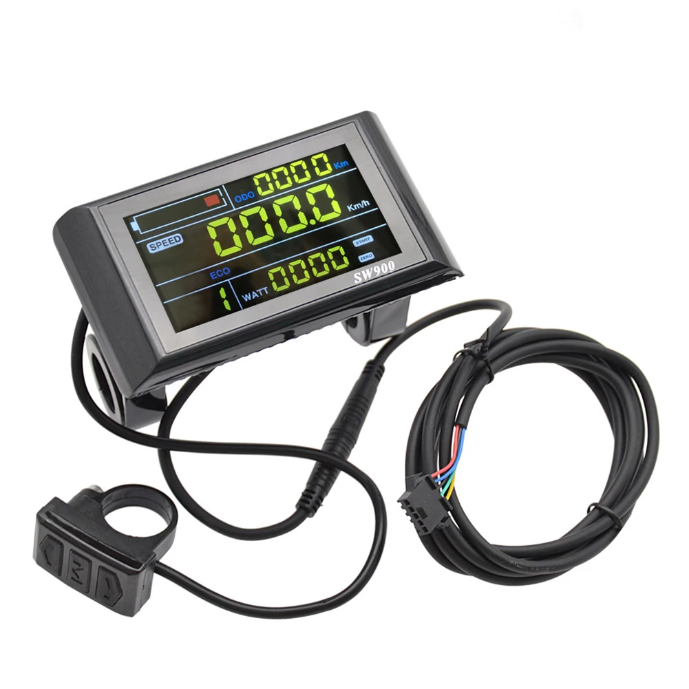SW900 LCD Color Display Control Panel for 36V and 48V E bikes Real time Riding Data for Efficient and Safe Riding
SW900 LCD Color Display Control Panel for 36V and 48V E bikes Real time Riding Data for Efficient and Safe Riding