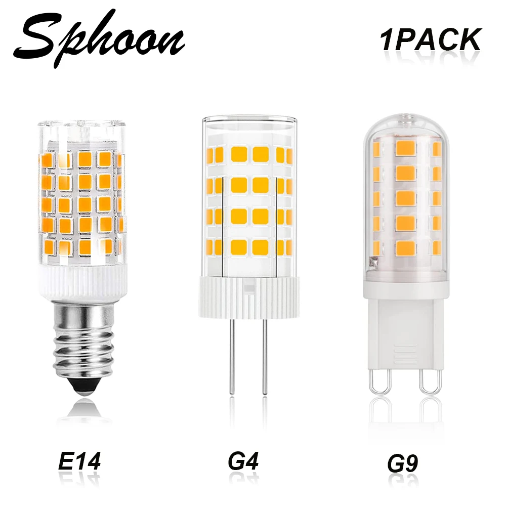 

LED Mini Lamp E14 G9 G4 AC220V 3W 5W 7W Corn Bulb SMD2835 Warm White 2700K Cold White 6000K Spotlight Replace Halogen Chandelier