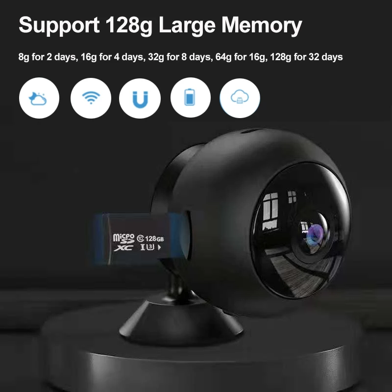Mini H9 Camera WiFi Camera 720P HD Alarm Notification Micro Voice Recorder Wireless Mini Camcorders Video Surveillance IP Camera
Mini H9 Camera WiFi Camera 720P HD Alarm Notification Micro Voice Recorder Wireless Mini Camcorders Video Surveillance IP Camera