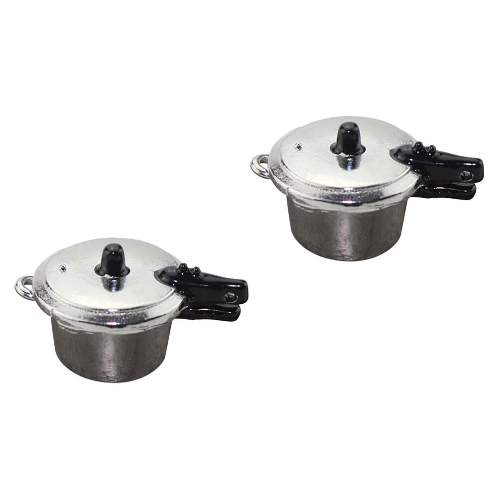 Pots Pans Mini House Toys Kitchen Adornment Kitchenware Simulation Pressure Cooker Decor Cookware Small Miniature Model
Pots Pans Mini House Toys Kitchen Adornment Kitchenware Simulation Pressure Cooker Decor Cookware Small Miniature Model