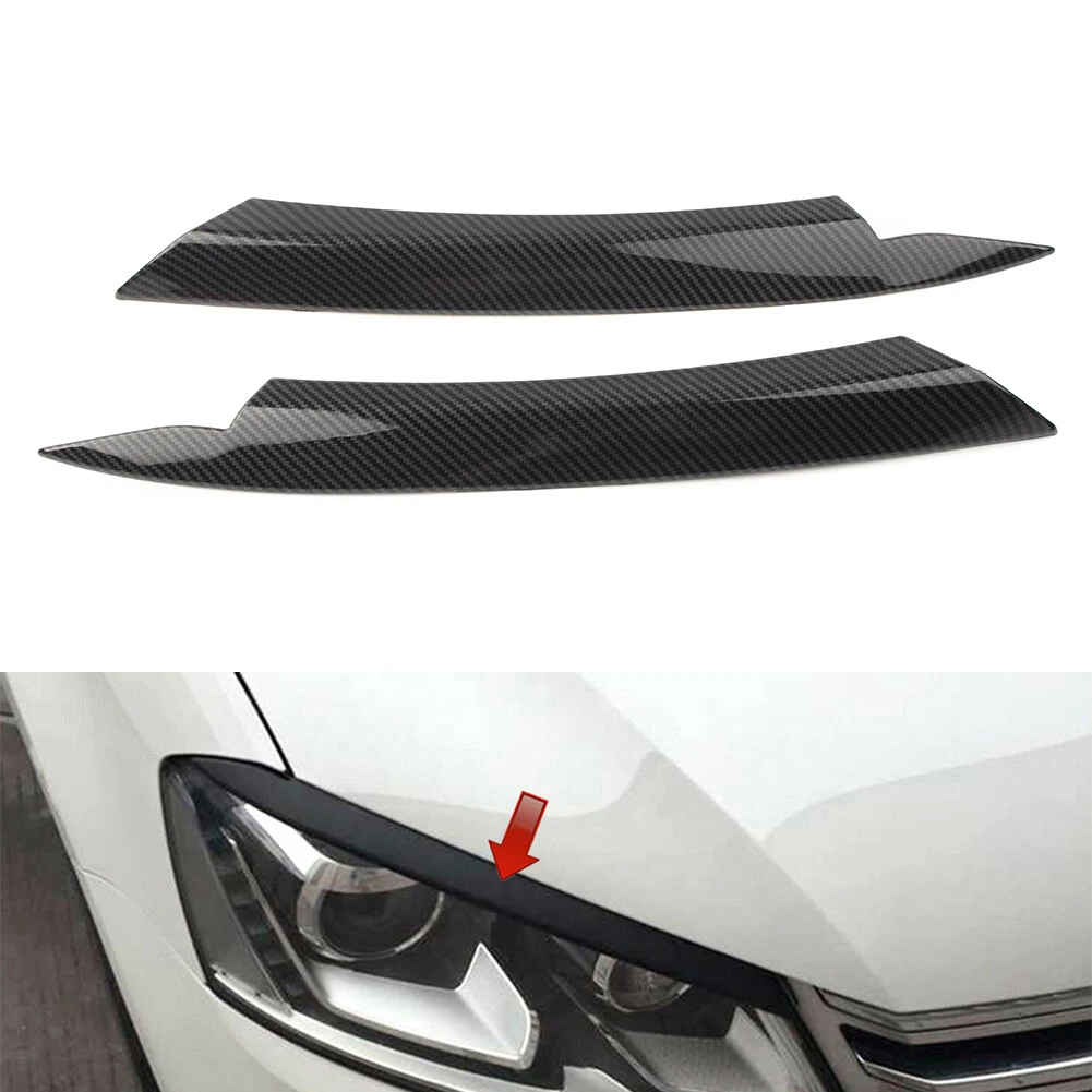 Car Headlight Eyebrows Lamp Cover Eyelid Cover Trim w/ Sticker For VW Passat B7 2010 2011 2012 2013 2014 Carbon fiber Styling
Car Headlight Eyebrows Lamp Cover Eyelid Cover Trim w/ Sticker For VW Passat B7 2010 2011 2012 2013 2014 Carbon fiber Styling