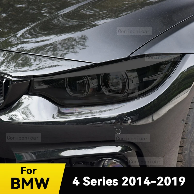 For BMW 4 Series F32 F33 F36 2014-2019 Car Headlight Smoked Black TPU Protective Film Front Light Tint Change Color Sticker
For BMW 4 Series F32 F33 F36 2014-2019 Car Headlight Smoked Black TPU Protective Film Front Light Tint Change Color Sticker