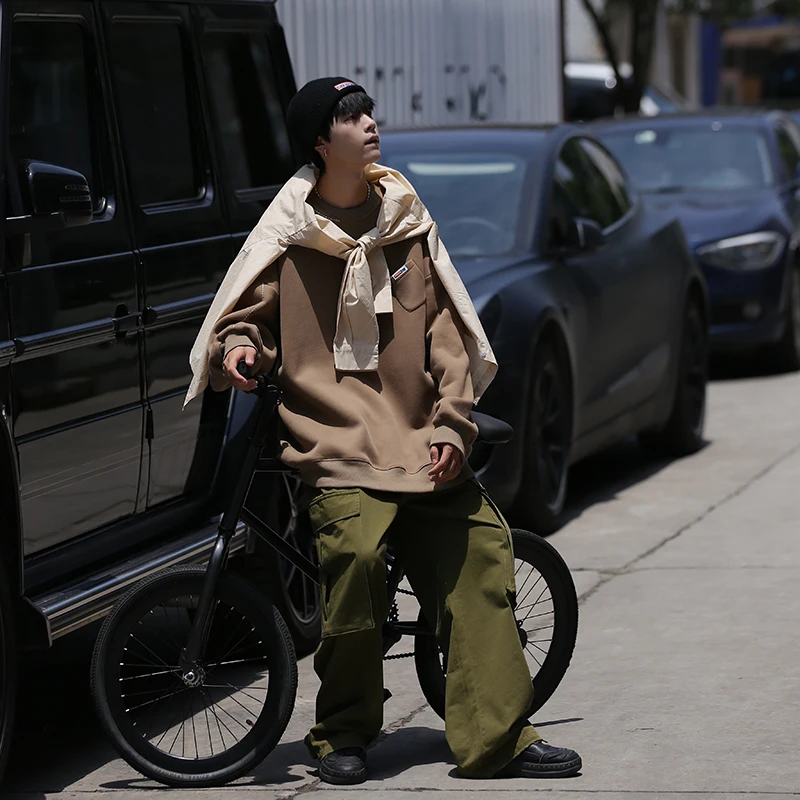 Fall round neck hoodie man vintage baseball shirt blouse long sleeved pullover pullover hip hop dress
Fall round neck hoodie man vintage baseball shirt blouse long sleeved pullover pullover hip hop dress