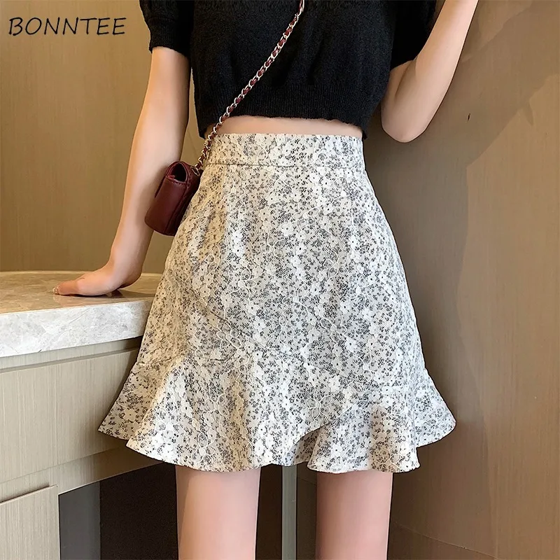 Skirts Women Trumpet Mini Casual Floral Sweet New Design Young Ins Cute High Waist Japanese Style Юбка Женская Stylish Kpop Sexy
Skirts Women Trumpet Mini Casual Floral Sweet New Design Young Ins Cute High Waist Japanese Style Юбка Женская Stylish Kpop Sexy