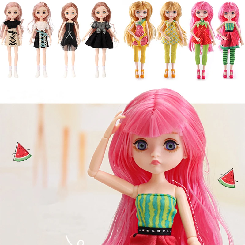 Cute 26cm Fashion Girls Dolls Children Toys Delicate Princess Dolls Playhouse Doll Toys Girls Toys Gift Bjd Doll
Cute 26cm Fashion Girls Dolls Children Toys Delicate Princess Dolls Playhouse Doll Toys Girls Toys Gift Bjd Doll