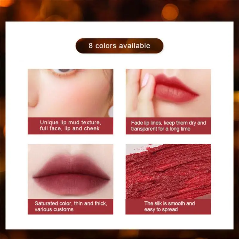 DOUSSC Matte Velvet Lip Gloss Lip Glaze Liquid Lipstick Long Lasting Moisturize Waterproof Non-stick Lipgloss Cosmetic Dropship
DOUSSC Matte Velvet Lip Gloss Lip Glaze Liquid Lipstick Long Lasting Moisturize Waterproof Non-stick Lipgloss Cosmetic Dropship