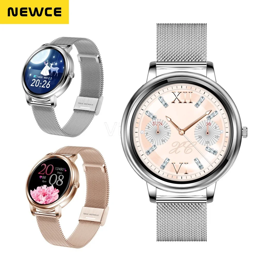 Smart watch full screen touch smartwatch for Girl Heart rate customize dial For Android and IOS
Smart watch full screen touch smartwatch for Girl Heart rate customize dial For Android and IOS