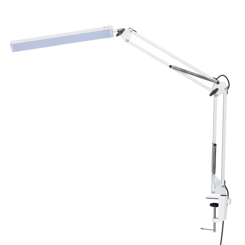LED Desk Lamp With Clamp, 10W Swing Arm Desk Lamp, 3 Lighting Modes, Adjustable Table Lamp For Study, Drawing,Office
LED Desk Lamp With Clamp, 10W Swing Arm Desk Lamp, 3 Lighting Modes, Adjustable Table Lamp For Study, Drawing,Office