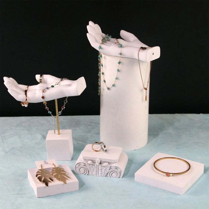 Jewelry Display Holder Gypsum Mannequin Hand Jewelry Display Jewelry Hand Stand Necklace Bracelet Ring Watch Holder
Jewelry Display Holder Gypsum Mannequin Hand Jewelry Display Jewelry Hand Stand Necklace Bracelet Ring Watch Holder