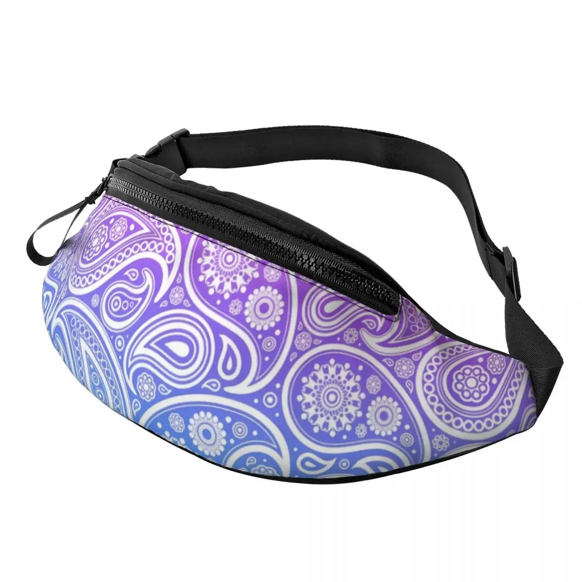 White Paisley Waist Bag Pink To Blue Ombre Polyester Fashion Waist Pack Teenagers Naturehike Bag
White Paisley Waist Bag Pink To Blue Ombre Polyester Fashion Waist Pack Teenagers Naturehike Bag