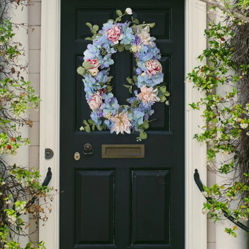 Artificial Hydrangea Wreath Simulation Flower Wedding Christmas Garland Home Hanging Wall Party Wreath Door Office Table Decor
Artificial Hydrangea Wreath Simulation Flower Wedding Christmas Garland Home Hanging Wall Party Wreath Door Office Table Decor