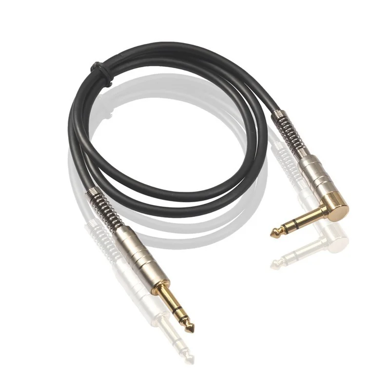 

3.5mm 1/8" TRS To Dual 6.35mm 1/4" TS Cable, Mono Stereo Y Splitter Audio Cable for IPhone, IPod, Multimedia Speakers