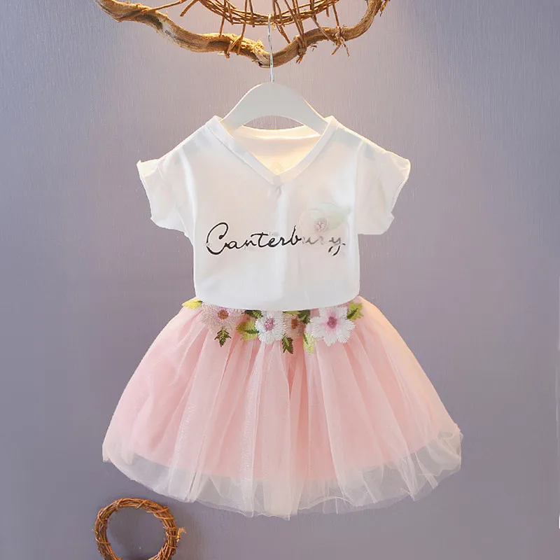 Princess Dress Set Two Pieces Cotton Girls Clothing Summer Sets Fashion Girls Clothes Suit Casual Floral Outfits
Princess Dress Set Two Pieces Cotton Girls Clothing Summer Sets Fashion Girls Clothes Suit Casual Floral Outfits