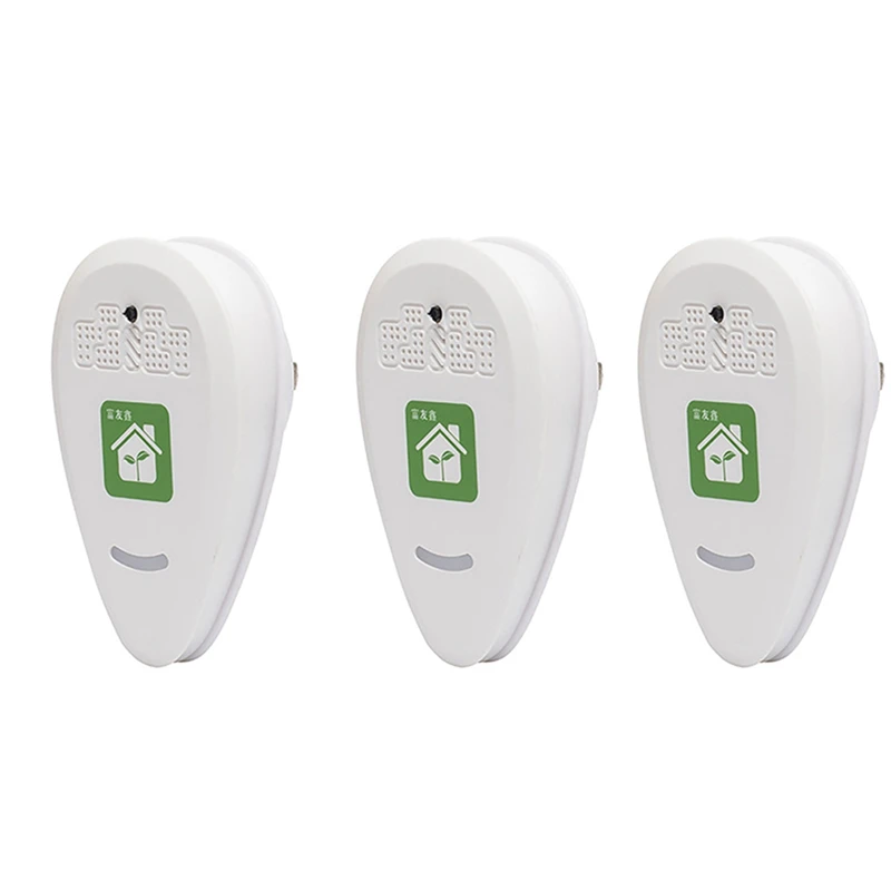3X Plug In Air Purifier Mini Portable 5-12 Million Negative Ion Air Purifier For Bedroom Kitchen Bathroom Office UK Plug
3X Plug In Air Purifier Mini Portable 5-12 Million Negative Ion Air Purifier For Bedroom Kitchen Bathroom Office UK Plug