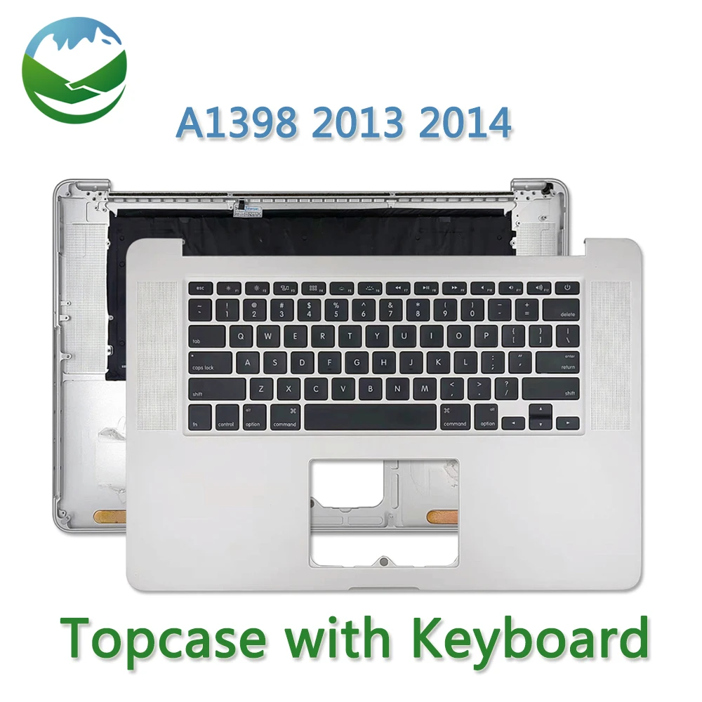 

Original A1398 Topcase for MacBook Pro Retina 15 "A1398 top case with US UK Spanish French Germa Keyboard Late 2013-2014 Year