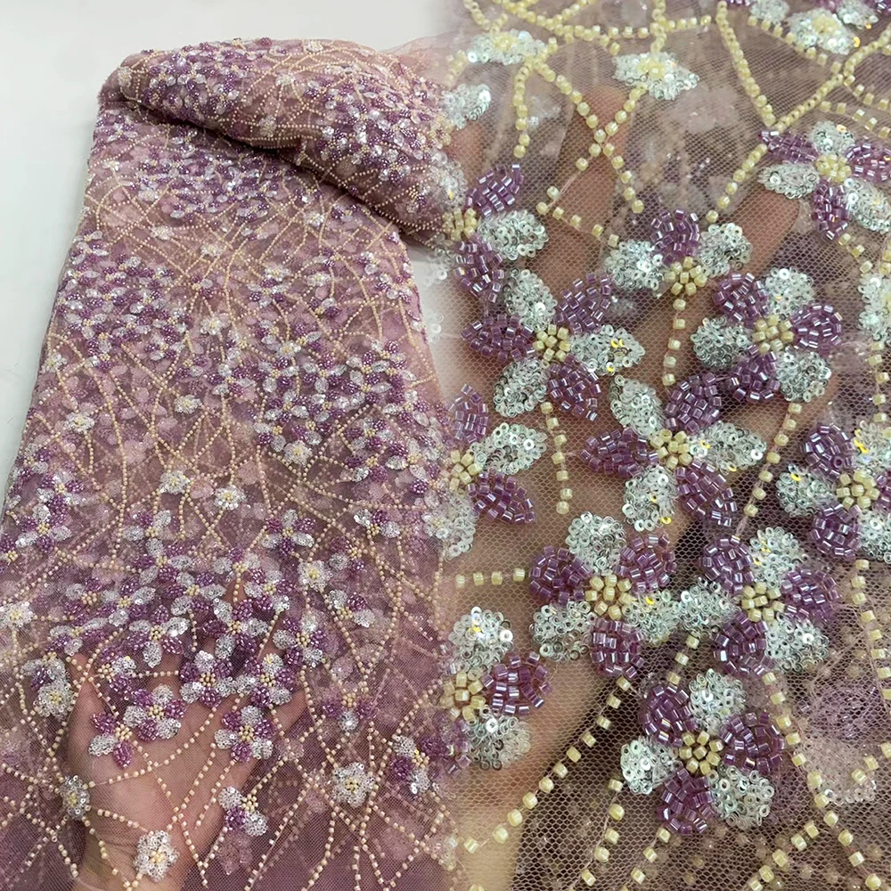Tim African Luxury Beaded Bridal Lace Fabric 2023 High Quality French Tulle Embroidery Sequins Mesh Wedding Dress Lace
Tim African Luxury Beaded Bridal Lace Fabric 2023 High Quality French Tulle Embroidery Sequins Mesh Wedding Dress Lace