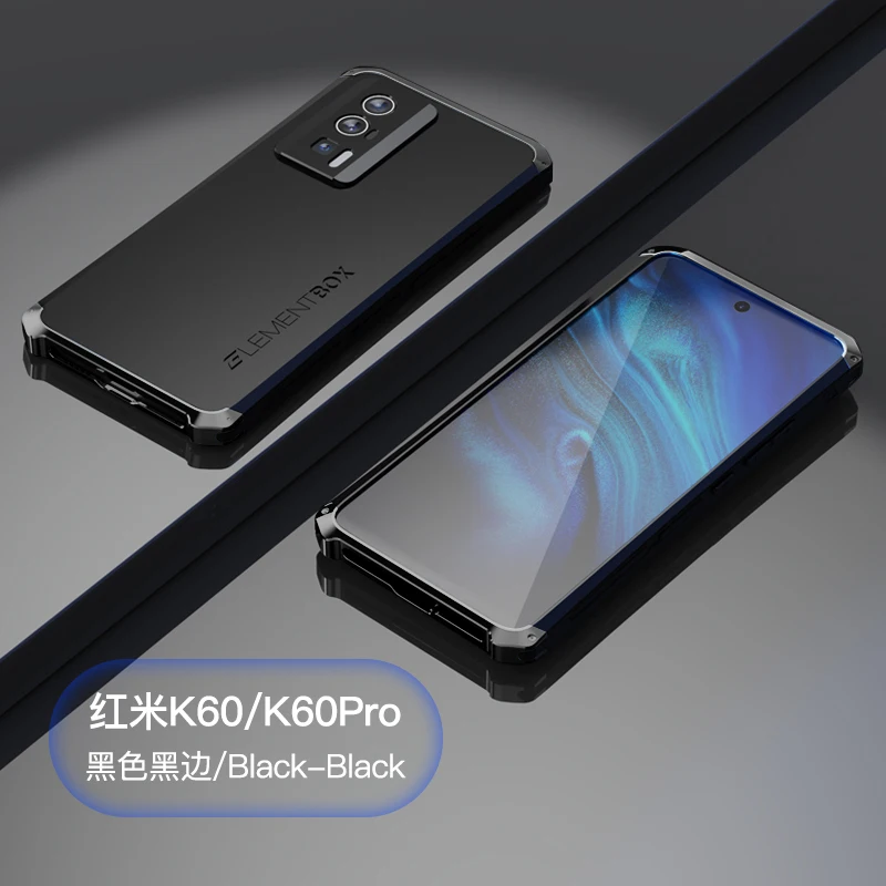 

Алюминиевый металлический бронированный противоударный чехол для Xiaomi Redmi K60 Pro K50 K40S K40 K30 Poco F3 F4 Mi 11i Mi 11X, жесткая пластиковая задняя крышка