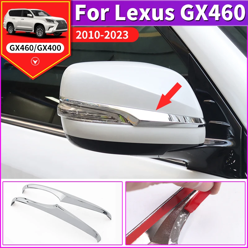 Rearview Mirror Cover Highlight Strip Chrome For 2010-2023 Lexus GX 460 GX460 Decoration Modification Accessories 2022 2021 2020
Rearview Mirror Cover Highlight Strip Chrome For 2010-2023 Lexus GX 460 GX460 Decoration Modification Accessories 2022 2021 2020