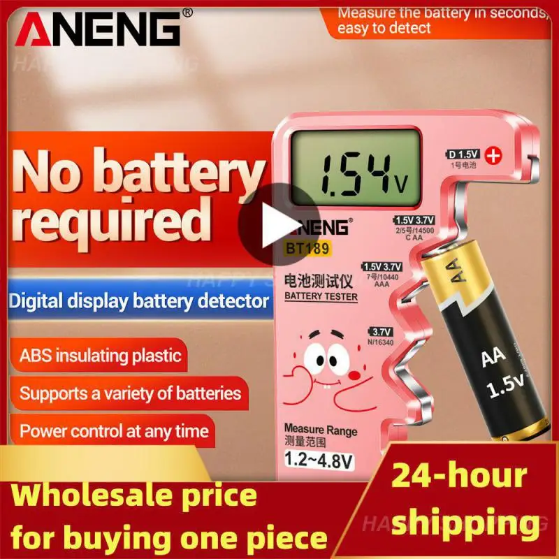 Цифровой Тестер Аккумуляторов с ЖК-дисплеем, 9 В, 1,55 в
Цифровой Тестер Аккумуляторов с ЖК-дисплеем, 9 В, 1,55 в