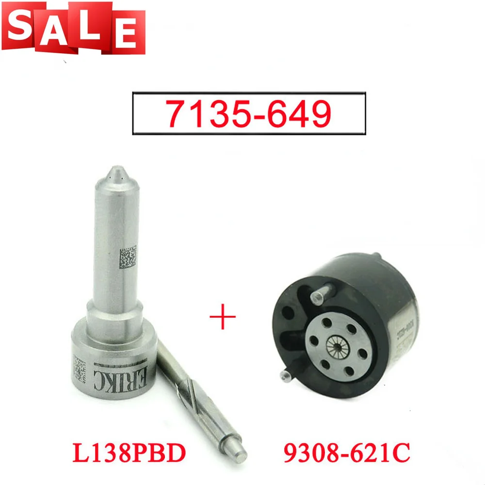 EJBR04601D Fuel Injector Valve 9308-621C Nozzle L138PBD Repair Kit 7135-649 for Euro 3 SSANGYONG EJBR02601Z REXTON 2.7L
EJBR04601D Fuel Injector Valve 9308-621C Nozzle L138PBD Repair Kit 7135-649 for Euro 3 SSANGYONG EJBR02601Z REXTON 2.7L