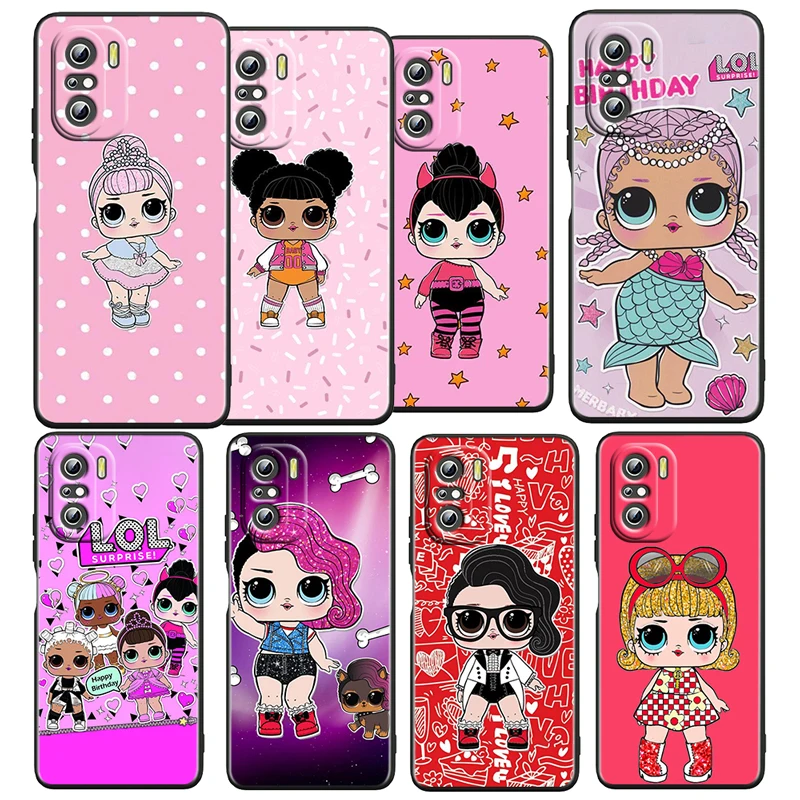 Love L.O.L. SURPRISE Doll For Xiaomi Redmi K50 Gaming Pro 5G 10 9 9A 9C 9T 8 7 6 5 4X TPU Soft Black Phone Case Funda Coque Capa
Love L.O.L. SURPRISE Doll For Xiaomi Redmi K50 Gaming Pro 5G 10 9 9A 9C 9T 8 7 6 5 4X TPU Soft Black Phone Case Funda Coque Capa