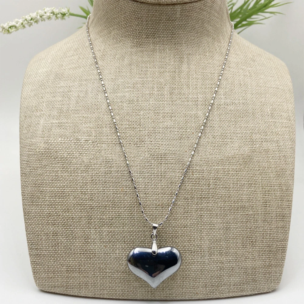 Mineraali Heart Shape Terahertz Amulet Charm Necklace Natural Energy Stone Vintage Pendant Choker Christmas Gifts for Men Couple
Mineraali Heart Shape Terahertz Amulet Charm Necklace Natural Energy Stone Vintage Pendant Choker Christmas Gifts for Men Couple