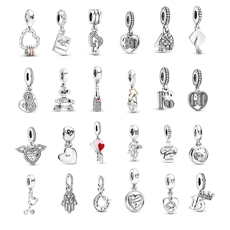 Summer Sterling Silver Jewelry Pendant For Original Anniversary Gift Robot Love Bead Bracelet Plata De Ley Accesorios
Summer Sterling Silver Jewelry Pendant For Original Anniversary Gift Robot Love Bead Bracelet Plata De Ley Accesorios