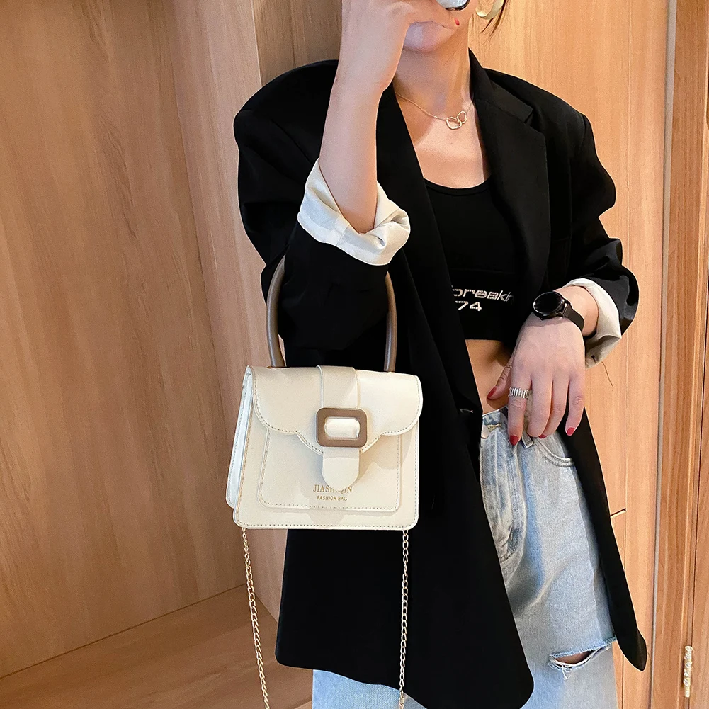 Popular Simple Female Daily Bag Women Casual Leather Shoulder Bag Splicing Color Lady Crossbody Handbag Pouch
Popular Simple Female Daily Bag Women Casual Leather Shoulder Bag Splicing Color Lady Crossbody Handbag Pouch