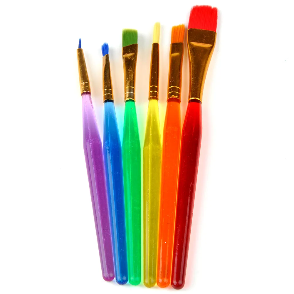 6pcs Nail Colorful Portable Professional Office Supplies Gift Art School Multifunctional Paint Brushes
6pcs Nail Colorful Portable Professional Office Supplies Gift Art School Multifunctional Paint Brushes