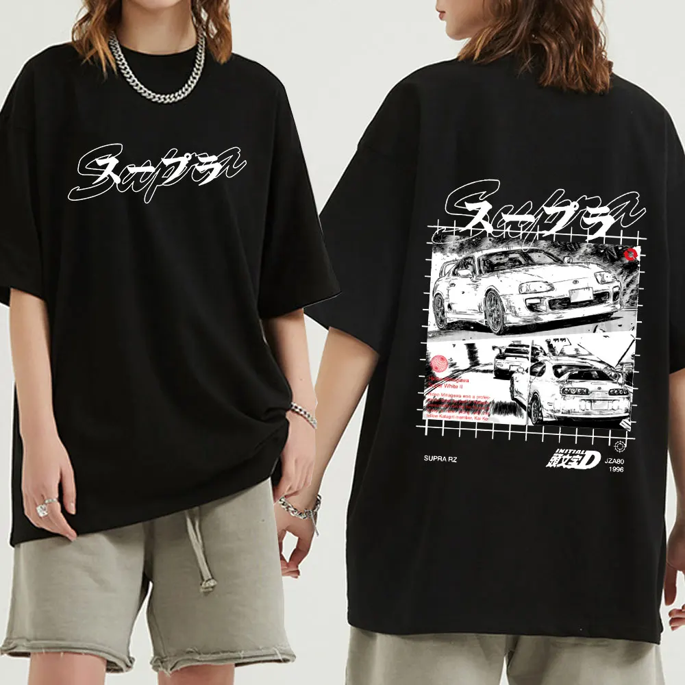 Summer Men Tshirt Japanese Anime Initial D AE86 Print T-shirt O-Neck Short Sleeves Women T-shirt Casual Fashion Unisex Clothes
Summer Men Tshirt Japanese Anime Initial D AE86 Print T-shirt O-Neck Short Sleeves Women T-shirt Casual Fashion Unisex Clothes