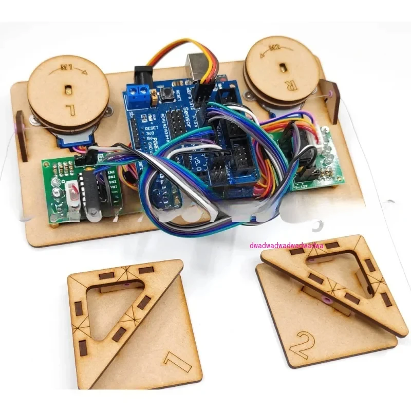 Новинка 2022 робот для рисования стен с кабельным плоттером Arduino Maker Project Kit Polar Graph