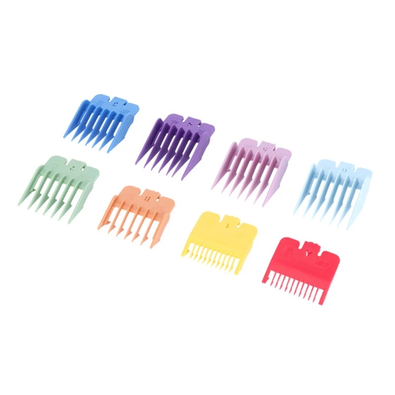 Color Universal Oil Head Clippers Limit Comb Hairdressing Tool for Various Models Electric Hair Clippers Limit Comb 8Pcs
Color Universal Oil Head Clippers Limit Comb Hairdressing Tool for Various Models Electric Hair Clippers Limit Comb 8Pcs