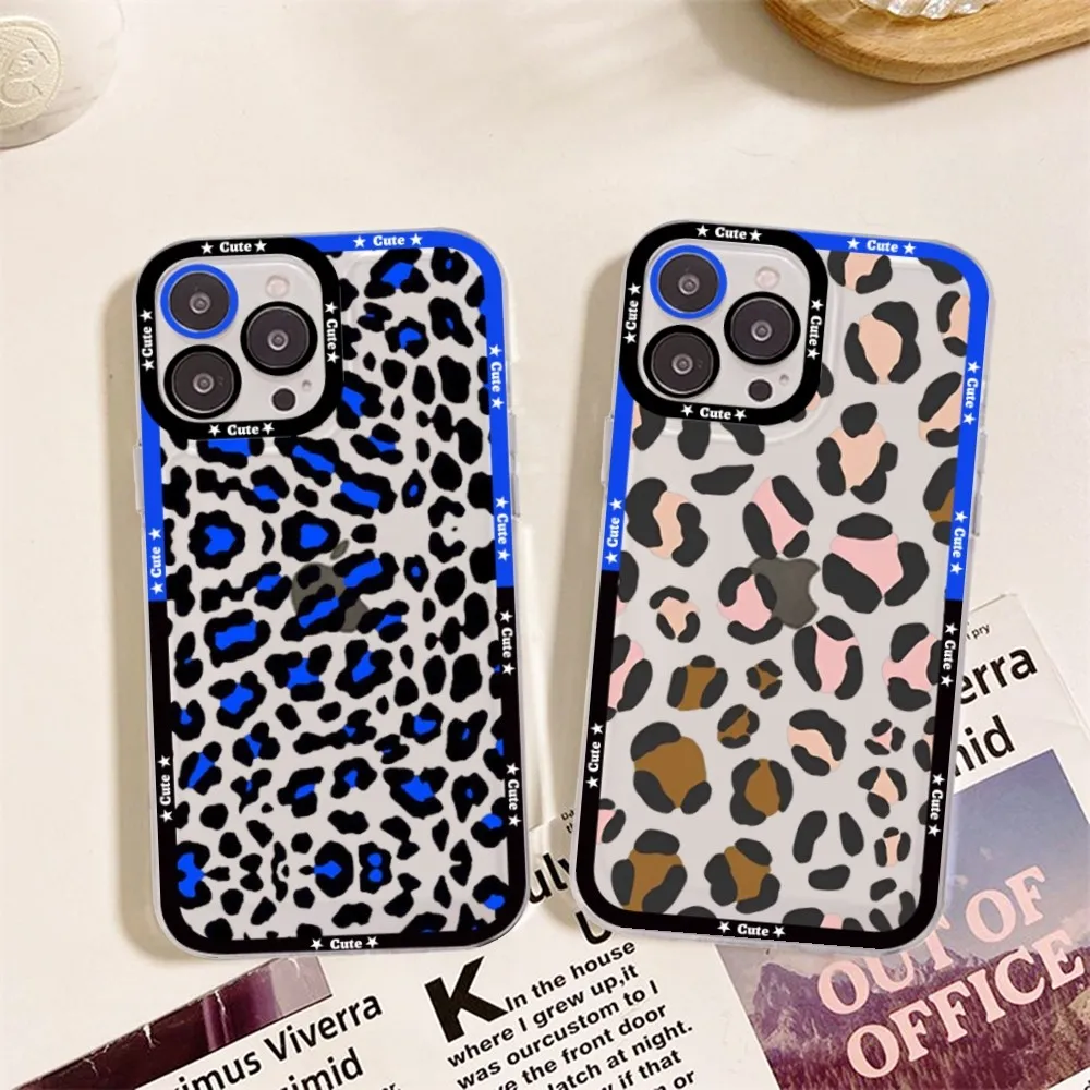 Fashion Leopard Pattern Phone Case For IPhone 13 14 Pro Max XS XR 12 11 Pro 13 Mini 6 7 8 Plus Soft Clear Back Cover
Fashion Leopard Pattern Phone Case For IPhone 13 14 Pro Max XS XR 12 11 Pro 13 Mini 6 7 8 Plus Soft Clear Back Cover
