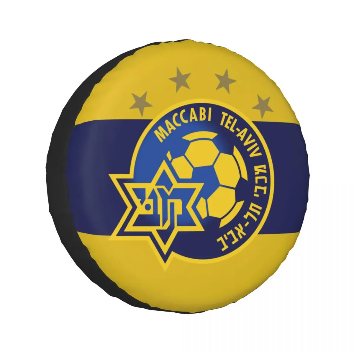 Maccabi Tel Aviv FC Spare Tire Cover Dust-Proof Wheel Covers Protector for RV Travel Trailer Camper Truck SUV (14" 15" 16" 17")
Maccabi Tel Aviv FC Spare Tire Cover Dust-Proof Wheel Covers Protector for RV Travel Trailer Camper Truck SUV (14" 15" 16" 17")